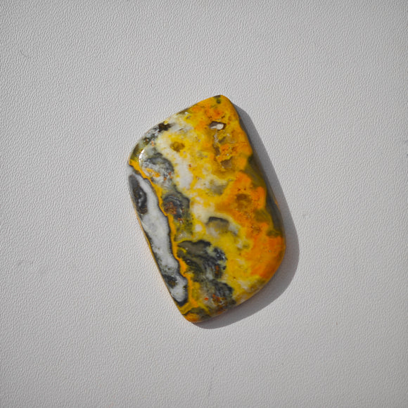 Cabujón Jaspe Abejorro Forma Libre