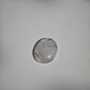 Cabujón Ovalado  de Cuarzo con Rutilo Negro-1