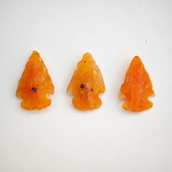 Punas de Flecha de Cornalina