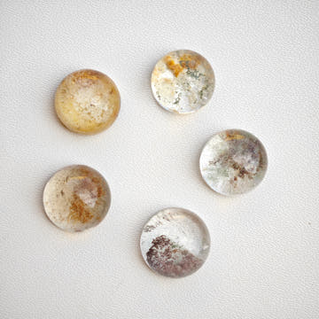 Lodolite Round Cabochons 10-12mm