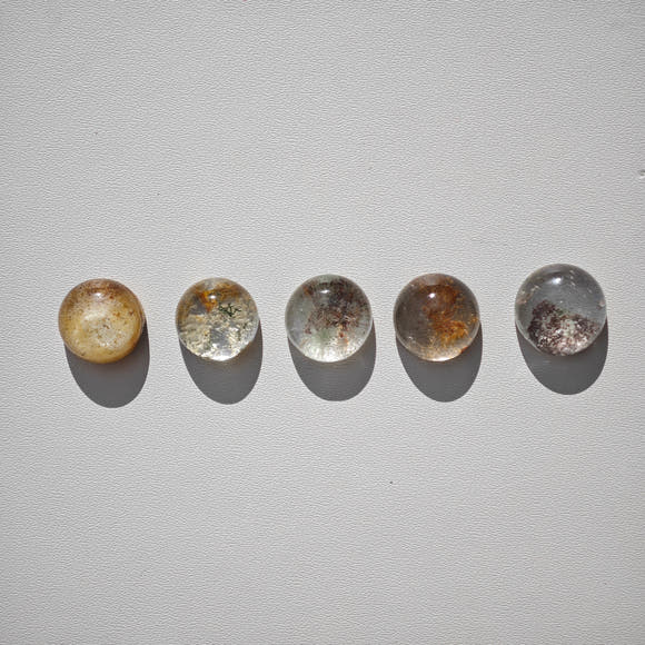 Lodolite Round Cabochons 10-12mm