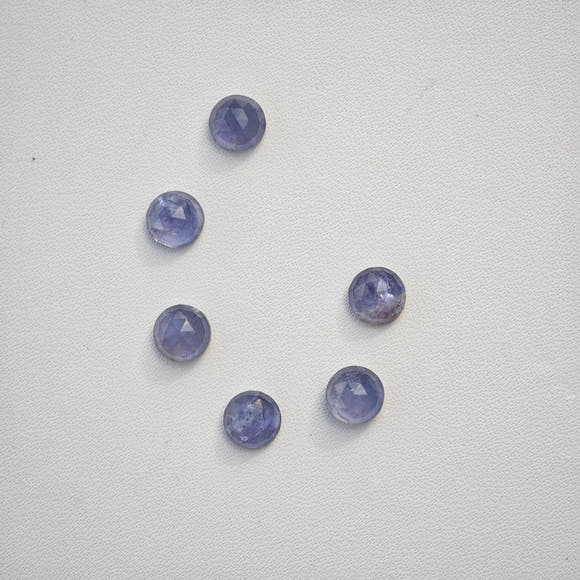 Faceted Round Iolite 6mm