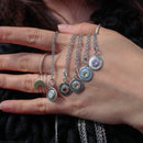 Colgantes Minimalistas con Minerales - MONEDITA-9