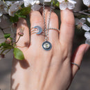 Colgantes Minimalistas con Minerales - MONEDITA-8