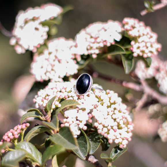 Anillos Con Ónix Negro