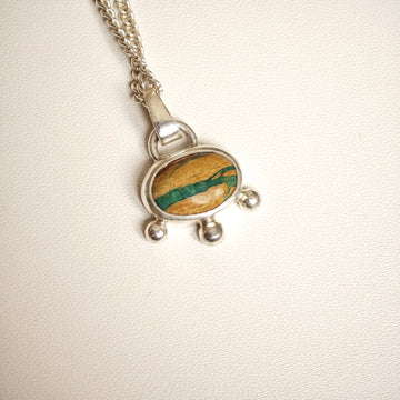 Colgante con Variscita MUNTE - 0