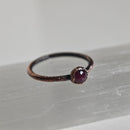 Anillo Rubí- Electroformado en Cobre-16