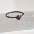 Ruby Ring - Electroformed Copper-19