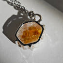 Colgante Citrino · Hexagonal Garras-4