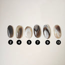 Ágata de Botsuana Cabujones Ovalados-3