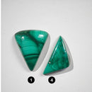 Malaquita Cabujones Triangulares-2