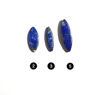 Lapis Lazuli Marquise Cabochons - 0