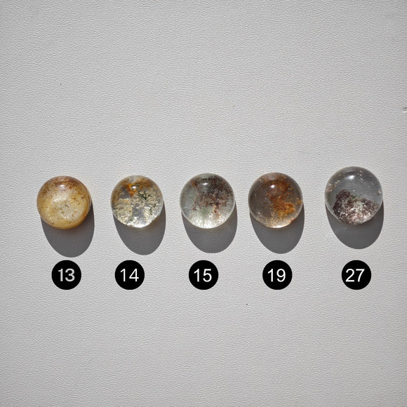 Cabujones Redondos Lodolita 10-12mm