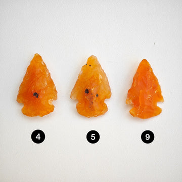 Punas de Flecha de Cornalina - 0