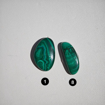 Cabujones Pequeños de Malaquita - 0