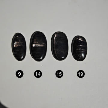 Hiperstena Oval · Cabujón Schiller - 0