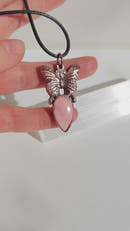 Colgante Mariposa · Mookaita Rosa-2