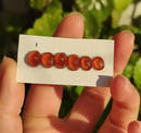 Hessonite Garnet Faceted Cabochons-3