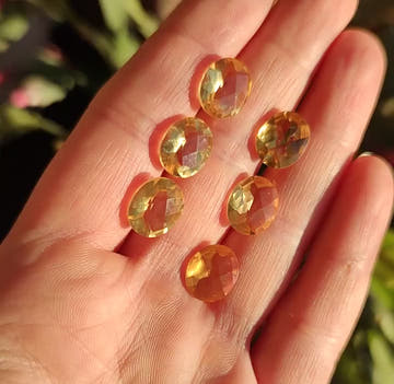 Oval Faceted Citrine no. 1 - 0