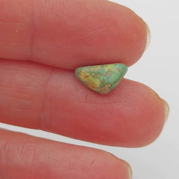 Palazuelos Variscite Cabochon Triangle - 0