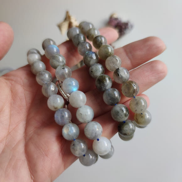 10mm Labradorite Stack Bracelet - Anima Mundi Crystals