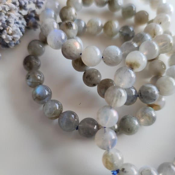 10mm Labradorite Stack Bracelet - Anima Mundi Crystals