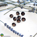 10mm Natural Smoky Quartz Calibrated Rose Cut - Anima Mundi Crystals