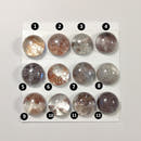 13-14mm Lodolite cabochons - Anima Mundi Crystals