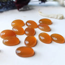 14x10mm Fire Opal from Oregon - Oval - Anima Mundi Crystals