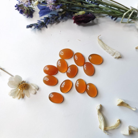 14x10mm Fire Opal from Oregon - Oval - Anima Mundi Crystals