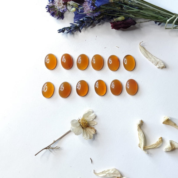 14x10mm Fire Opal from Oregon - Oval - Anima Mundi Crystals