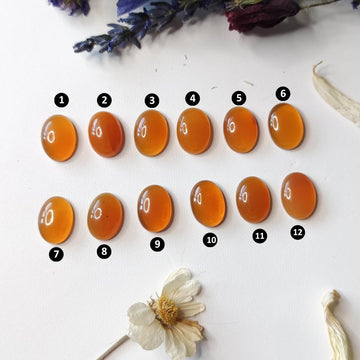 14x10mm Fire Opal from Oregon - Oval - Anima Mundi Crystals