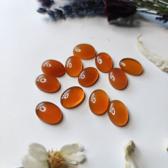 14x10mm Fire Opal from Oregon - Oval - Anima Mundi Crystals