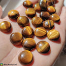 16mm Tiger Eye Round Cabochon - Anima Mundi Crystals