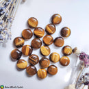 16mm Tiger Eye Round Cabochon - Anima Mundi Crystals