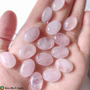 18x13mm Rose Quartz Oval Cabochon - Anima Mundi Crystals