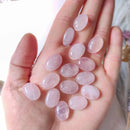 18x13mm Rose Quartz Oval Cabochon - Anima Mundi Crystals