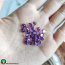 1x Faceted Amethyst Heart Shape Crystal - Anima Mundi Crystals