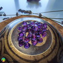 1x Faceted Amethyst Heart Shape Crystal - Anima Mundi Crystals