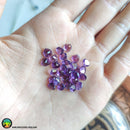 1x Faceted Amethyst Heart Shape Crystal - Anima Mundi Crystals