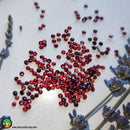 2.5-2.85mm Almandine Garnet Round Cabochons - Anima Mundi Crystals