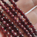 4-5mm Almandine Garnet Bracelet - Anima Mundi Crystals