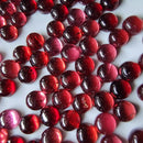 4mm Almandine Garnet Cabochon - Anima Mundi Crystals