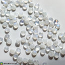4mm Rainbow Moonstone Cabochons - Anima Mundi Crystals