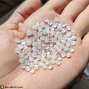 5mm Rainbow Round Moonstone Cabochon - Anima Mundi Crystals