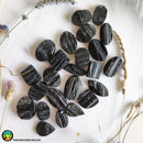 Raw Black Tourmaline Cabochon - Anima Mundi Crystals