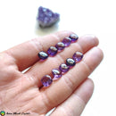 Amethyst Cushion Point Cut Stone - Anima Mundi Crystals