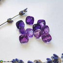 Amethyst Cushion Point Cut Stone - Anima Mundi Crystals