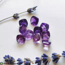 Amethyst Cushion Point Cut Stone - Anima Mundi Crystals
