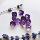 Amethyst Cushion Point Cut Stone - Anima Mundi Crystals